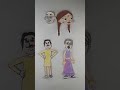 Patlu Chutki Changes His CHARACTER Shorts Drawing Motuaurpatlu Youtubeshorts