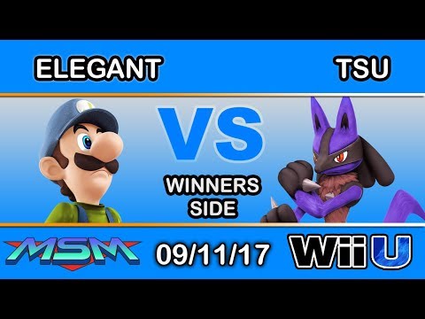 MSM 113 - BSD | Elegant (Luigi) Vs. Tsu (Lucario) Winners Side