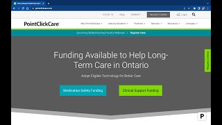 How to use Point Click Care (PCC)