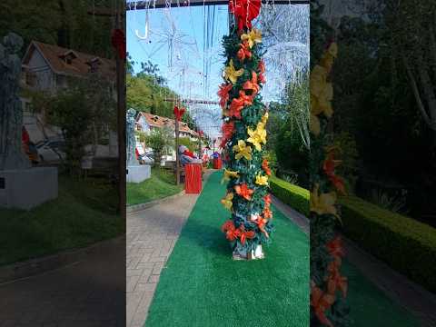 Enfeites em Santo Antônio do Pinhal.