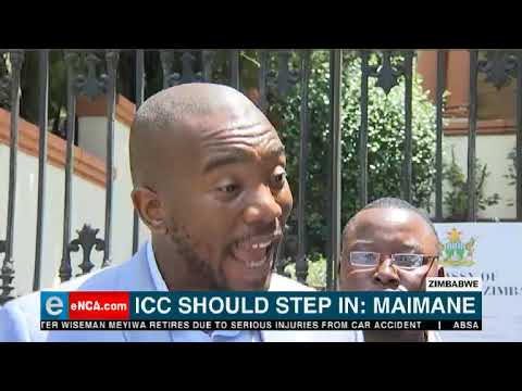 Maimane convinced in restoration of democracy Zim