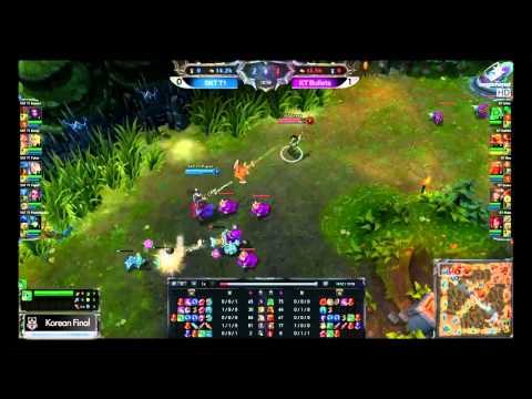KT Bullets vs SKT1 - Korea Qualifier D3G2