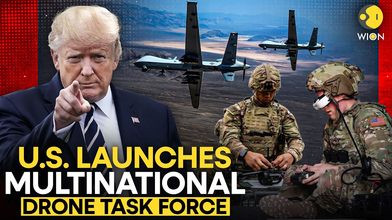 US Unveils New Multinational Drone Task Force That Can Strike From Above, On & Below Sea | Originals