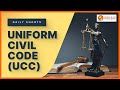 Uniform Civil Code General Studies CA For IAS Exam Vajiram Ravi