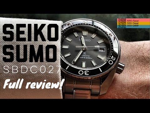 Review: Seiko Sumo 50th Anniversary LE Model SBDC027 Prospex Diver Watch