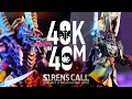 Dark Angels Stand Against Tyranid Vanguards Warhammer 40k In 40m Siren S Call Battle 4