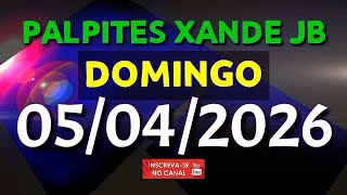 PALPITE DIA 05/04/2026 | JOGO DO BICHO TODAS AS LOTERIAS 