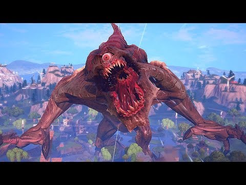 Monstruo Vs Robot | Así fue el Evento Final de la Temporada 9 de Fortnite: battle royale!!