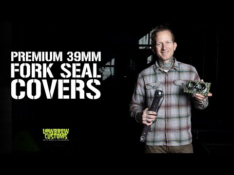 Premium 39mm Chrome Fork Seal Covers - The Only Ones That Actually Fit!