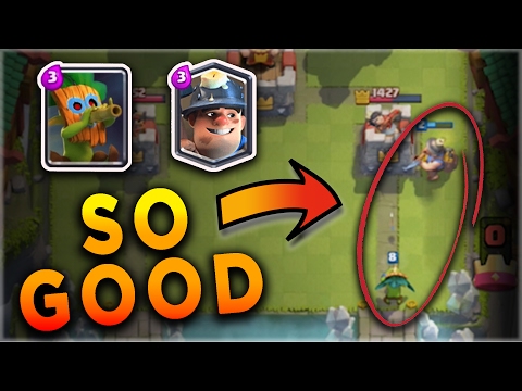 CLASH ROYALE NEW META DECK DART GOBLIN MINER CONTROL STRATEGY LADDER GAMEPLAY WIN STREAK