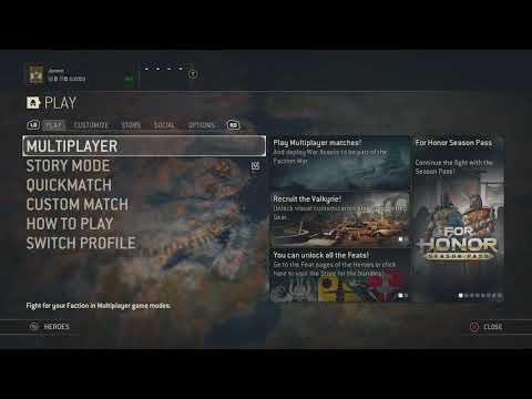 For Honor Main Menu Theme HQ