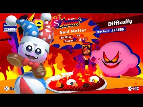 Kirby Star Allies Boss Rush: The Ultimate Choice - Solo Soul Melter w/ Marx