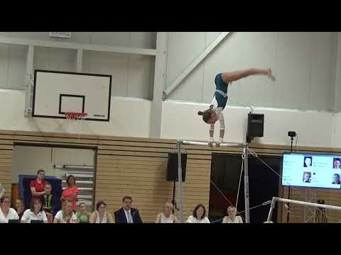 Deutsche Jugendmeisterschaften 2023 AK 12 Maya Böttinger Stufenbarren