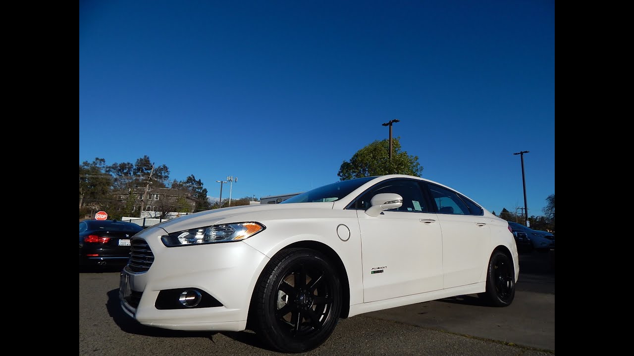 2015 Ford Fusion Energi Plug In Hybrid video overview and ...