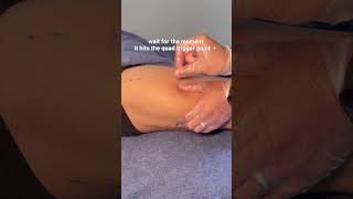 Quad Dry Needling #dryneedling #asmr #massage #youtubeshorts #gym #health #acupuncture #viralvideo