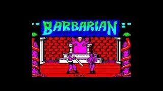 Barbarian Comparison - Amstrad CPC 464 - Commodore 64 - BBC Micro - ZX Spectrum