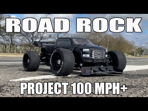 Worlds FASTEST Arrma Big Rock - Project "ROAD ROCK" - 100mph+ Stage 5