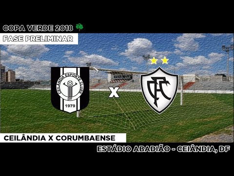 Melhores Momentos: Ceilândia - DF 1x0 Corumbaense - 24/01/2018 - Copa Verde 2018