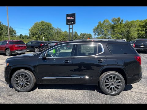 Sold - 2023 GMC Acadia Denali, Black Diamond, 3.6L #16097 - sold