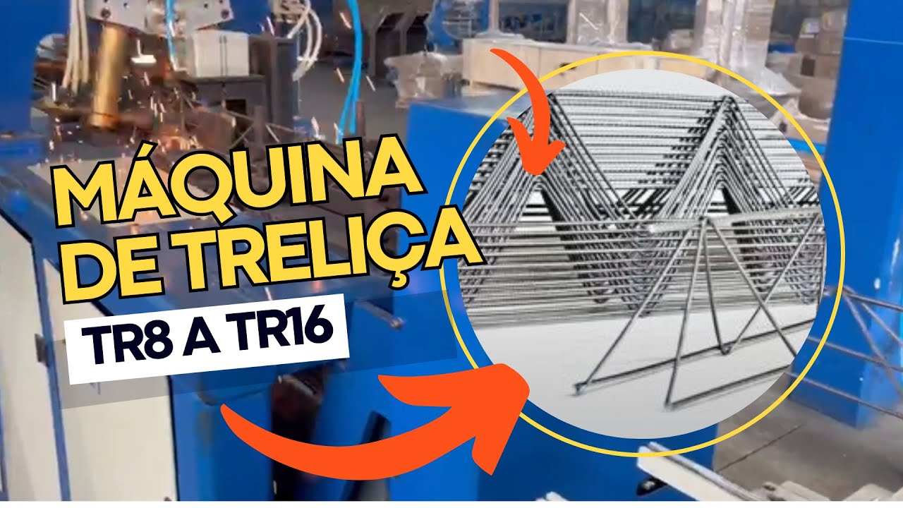 Incrível- Máquina de Treliça de Alta Produção - Mach máquinas