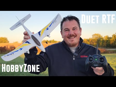 HobbyZone - Duet V2 - RTF - Unbox, Build, Radio Setup, & Maiden Flight