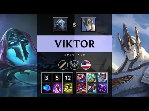 Viktor Mid vs Galio - NA Challenger Patch 25.13