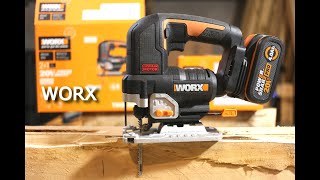 Wyrzynarka akumulatorowa WORX WX 542.9 Test Recenzja /Battery Jigsaw