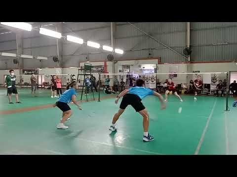Badminton Final Mixed Double Open Tournament - Ashley / Shahrul Vs Cheah Lin / Kim Seng