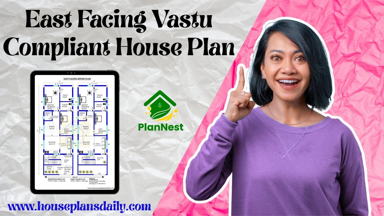 East Facing Vastu Compliant House Plan | Complete Home Design Guide