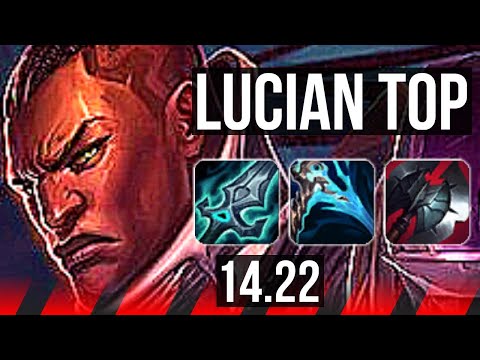LUCIAN vs IRELIA (TOP) | KR Diamond | 14.22