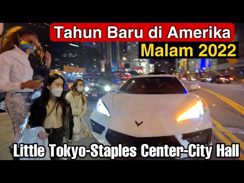 New Year's Eve Atmosphere in Los Angeles [ Part 1 ]