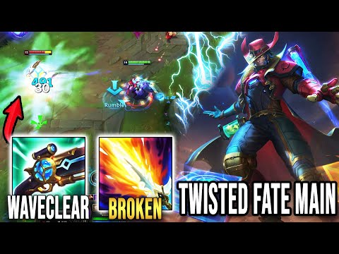Twisted Fate But My Jungler Is Lost | Twisted Fate vs Sylas Mid