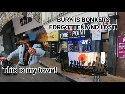 BURY IS BONKERS GHOSTOWN DRUGS CRIME AND BLACK PUDDING is this the end for MANCHESTERS TOWNS!