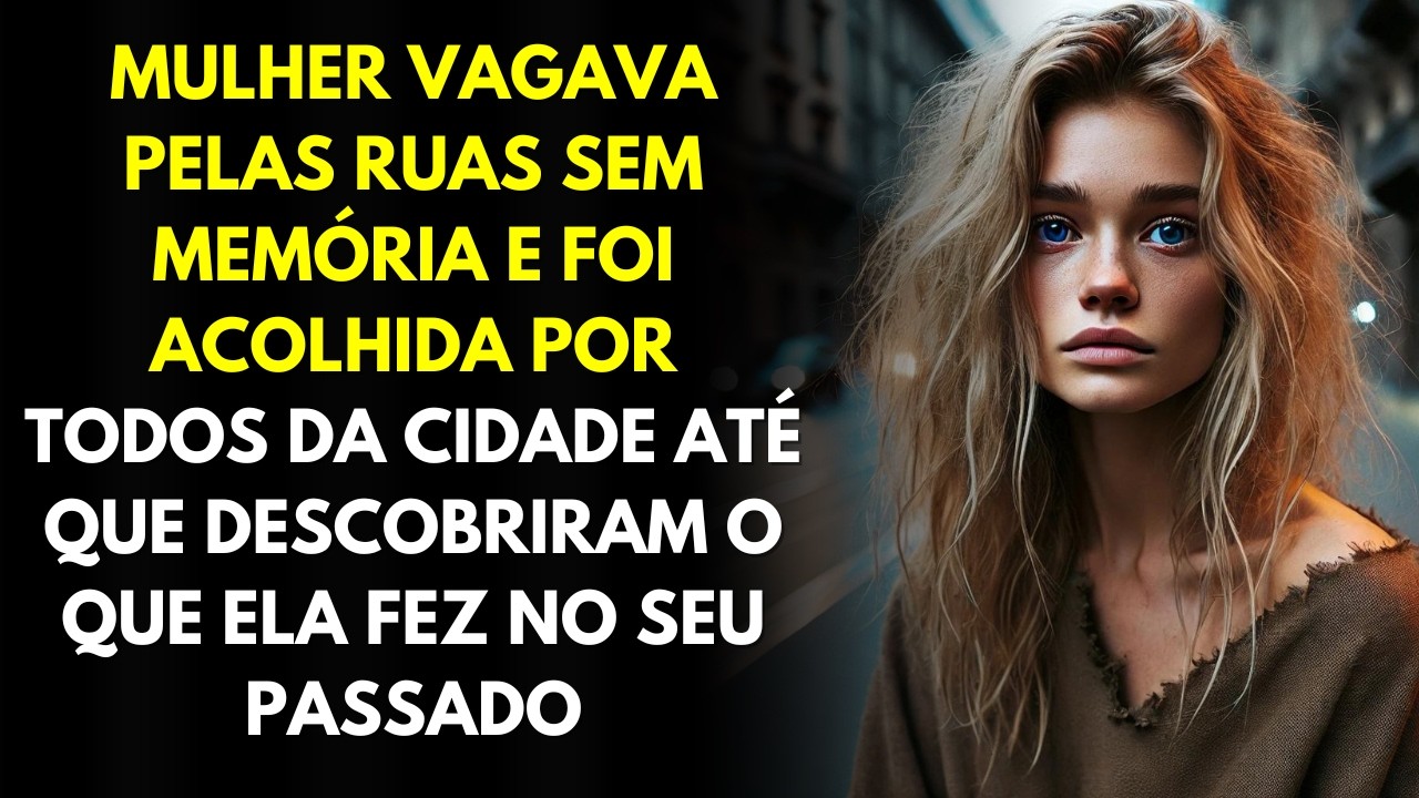 Mulher Vaga Pelas Ruas Sem Memória e Foi Acolhida Por Toda Cidade Até Que Descobrirem o Seu Passado