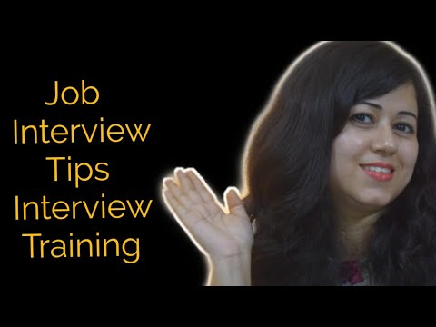 Interview training -Get your dream Job-Job Interview Tips by Nisha- Soft Skills Trainer Video