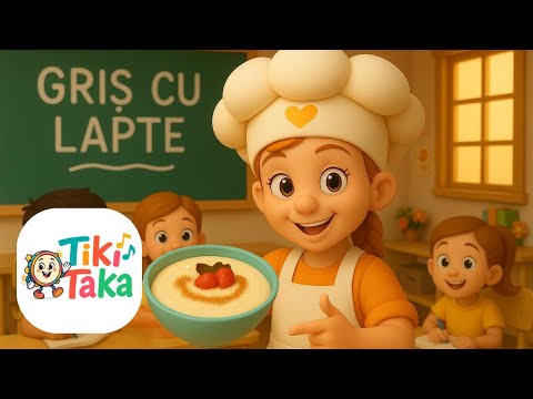 Griș cu lapte (Științe în bucătărie)-Tiki Taka Music for Kids | Rețete muzicale educative cu MiGusta