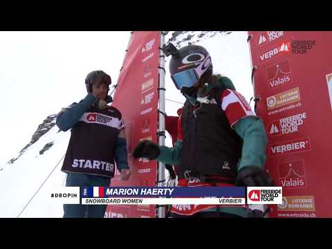 Winning run Marion Haerty - FWT18 Xtreme Verbier Switzerland