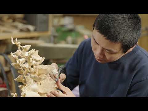 木職人在大溪-世代傳薪「陳柏融父子木雕工藝展」精華版
