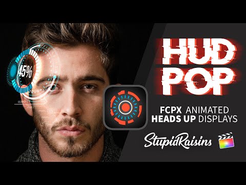 HUD Pop - 53 HUD Templates for Final Cut Pro X