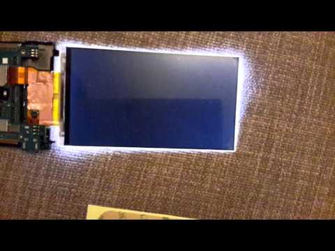 Xperia sp, does not function display