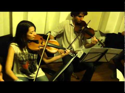 Ensaio Quarteto de Cordas + Anthology - 31/07/2012