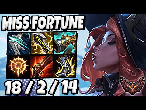 Miss Fortune vs Ezreal [ ADC ] Lol Korea Grandmaster Patch 12.10 ✅