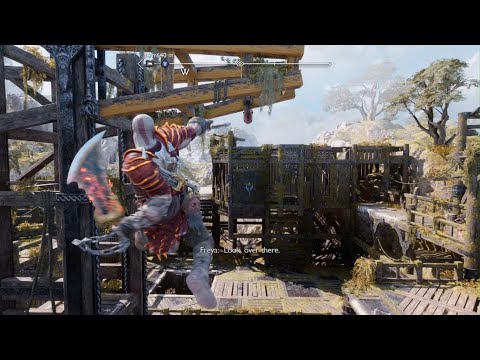 God of War Ragnarök Freya Impressed By Kratos Acrobatic