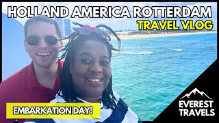 Holland America Rotterdam Vlog #1 - Embarkation Day!!!