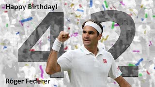 Happy Birthday Roger Federer!