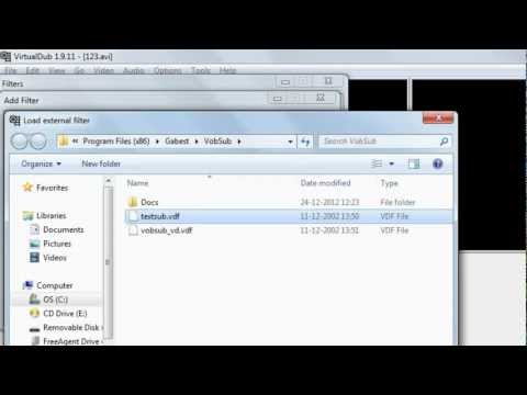 comment installer virtualdub