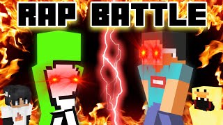 Dream and George&#39;s HILARIOUS rap battle on the Dream SMP (bars were spat)