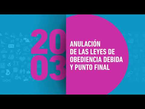 40 AÑOS, 40 LEYES: ANULACIÓN DE LA OBEDIENCIA DEBIDA Y PUNTO FINAL