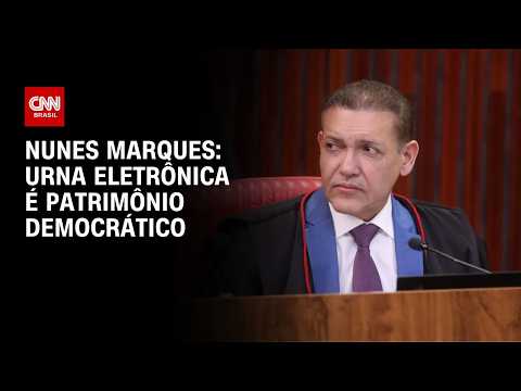 Urna eletrônica é patrimônio da democracia brasileira, diz Nunes Marques | BASTIDORES CNN