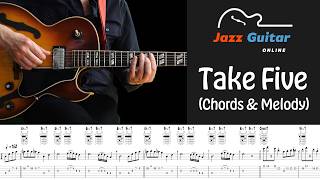 Take Five Jazz Guitar Lesson - Chords & Melody (Paul Desmond / Dave Brubeck)